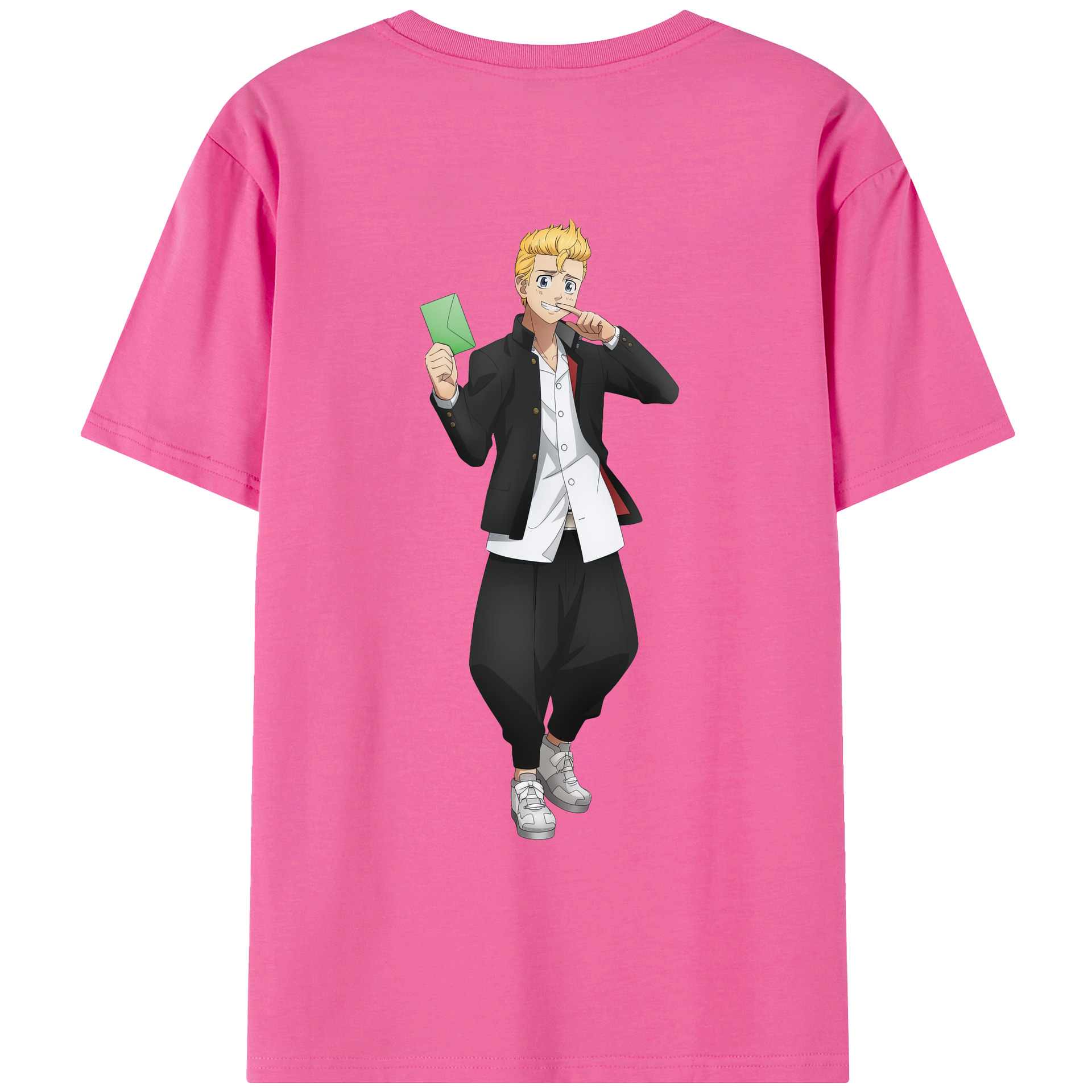 （画像用） 東京リベンジャーズ Tokyo Revengers レディース半袖Tシャツ(バックプリント)